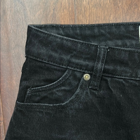 Rolla’s Women’s Black Jeans, Classic Straight High Rise Regular Fit, Size 25 - Picture 5 of 11